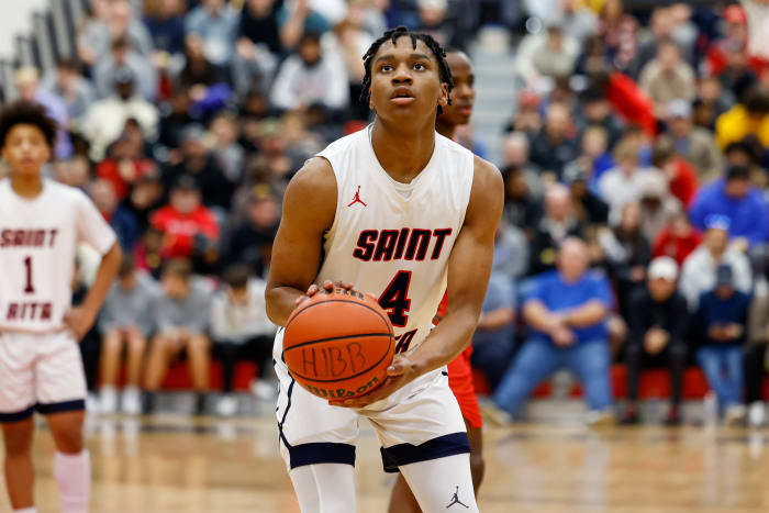 St. Rita sophomore Melvin Bell